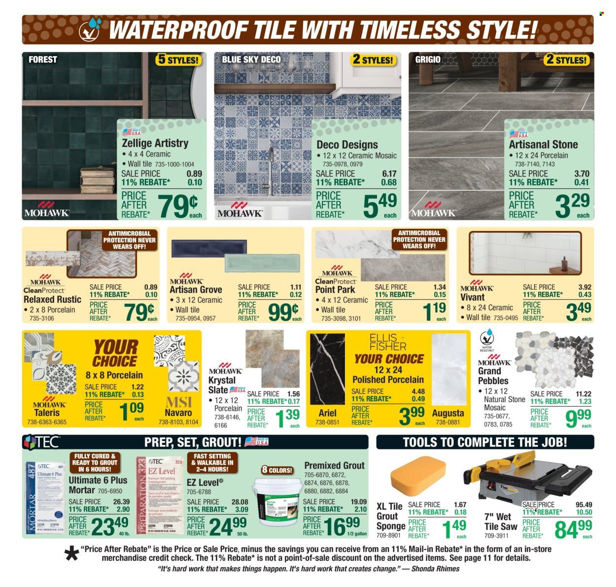 Menards ad - 10/30/2025 - 11/09/2025. Page 15