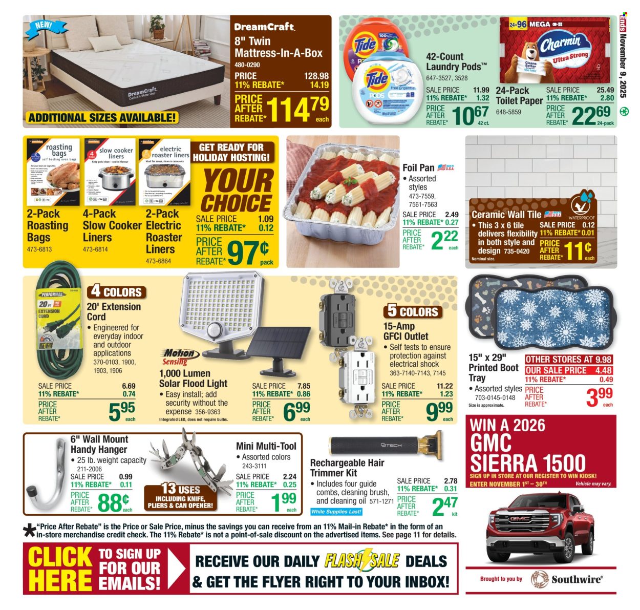 Menards ad - 10/30/2025 - 11/09/2025. Page 20