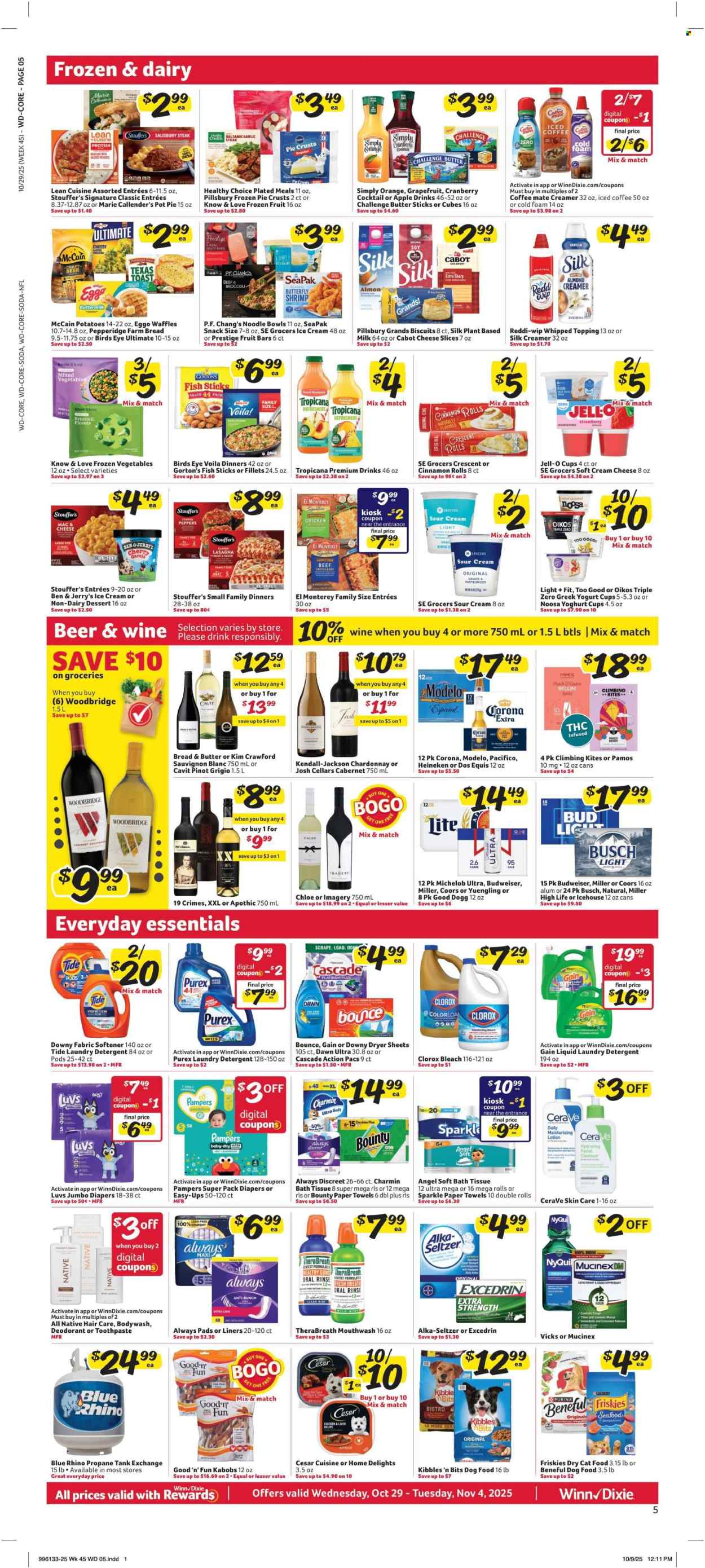 Winn Dixie ad - 10/29/2025 - 11/04/2025. Page 6