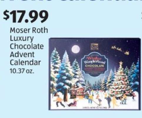 Moser Roth Luxury Chocolate Advent Calendar