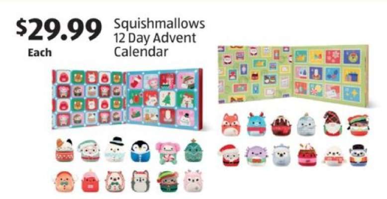 Squishmallows 12-Day Advent Calendar