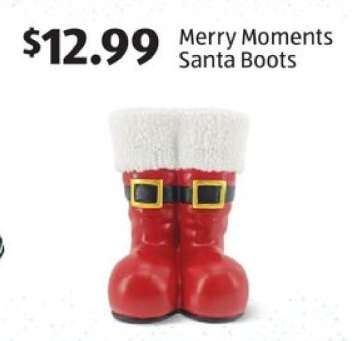 Merry Moments Santa Boots