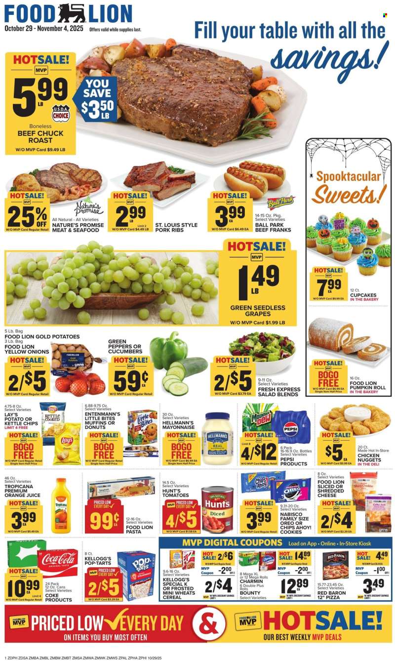 Food Lion Flyer - 10/29/2025 - 11/04/2025.