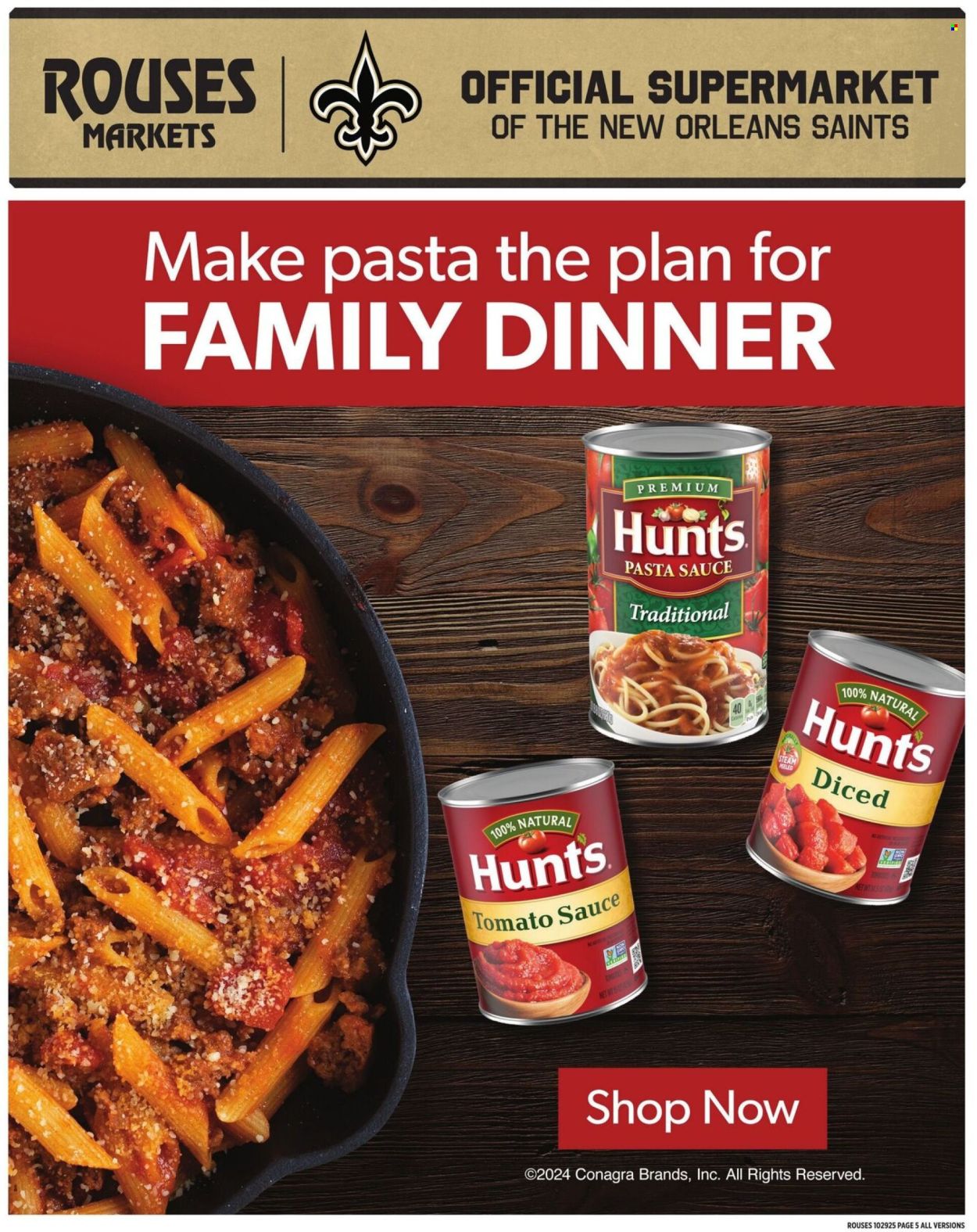Rouses Markets ad - 10/29/2025 - 11/05/2025. Page 9