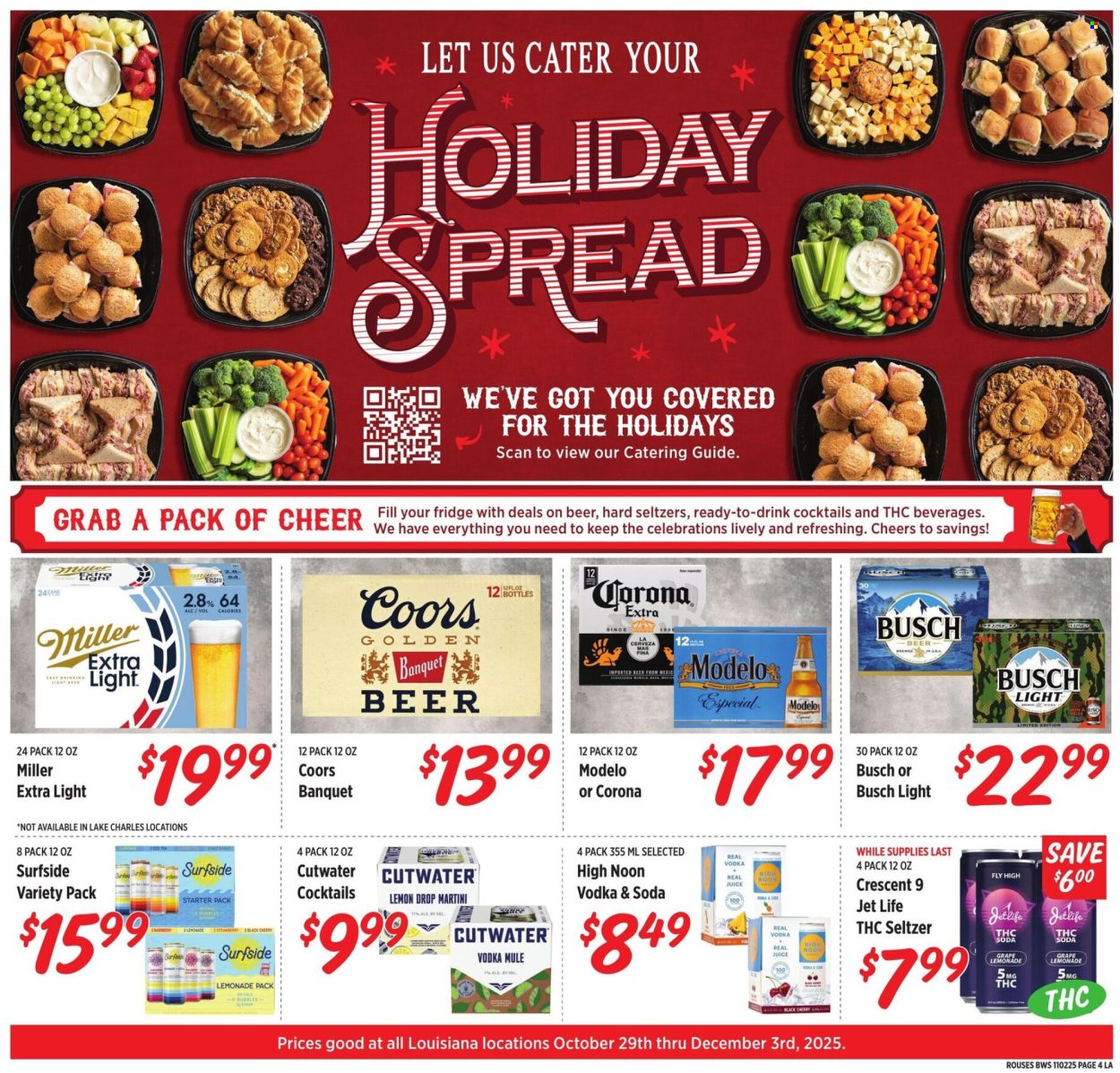Rouses Markets ad - 10/29/2025 - 12/03/2025. Page 4