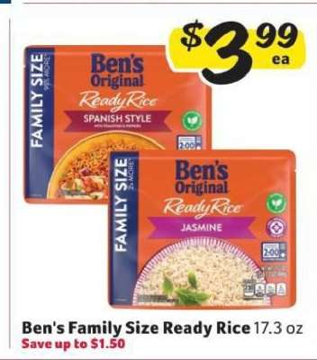 Ben's Family Size Ready Rice