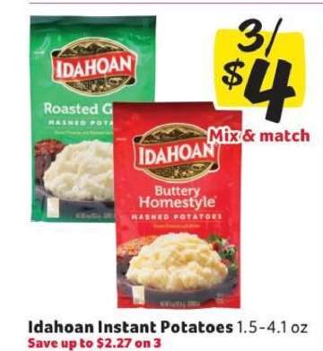 Idahoan Instant Potatoes