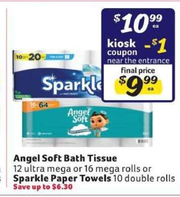 Angel Soft Bath Tissue