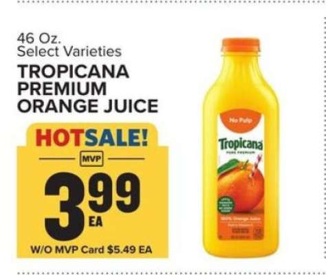 Tropicana Premium Orange Juice
