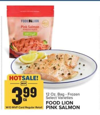 FOOD LION PINK SALMON