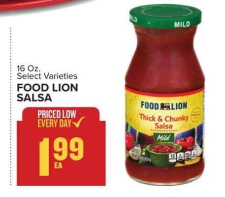 Food Lion Salsa