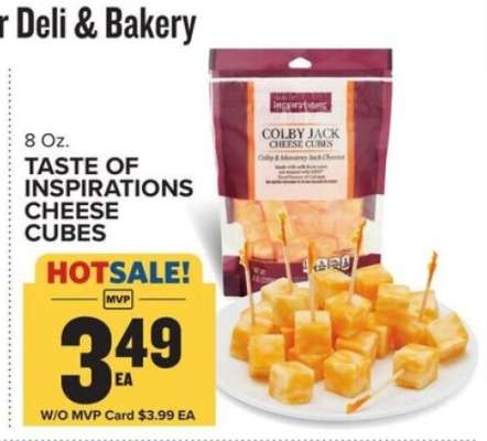Taste of Inspirations Cheese Cubes