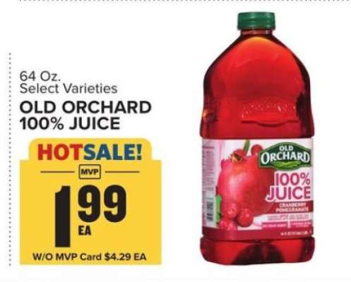 Old Orchard 100% Juice