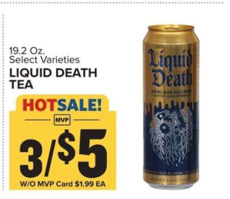 Liquid Death Tea