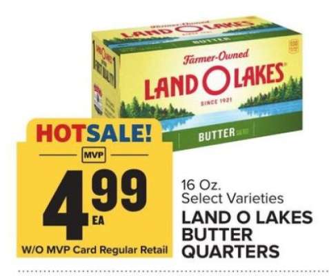 Land O Lakes Butter Quarters