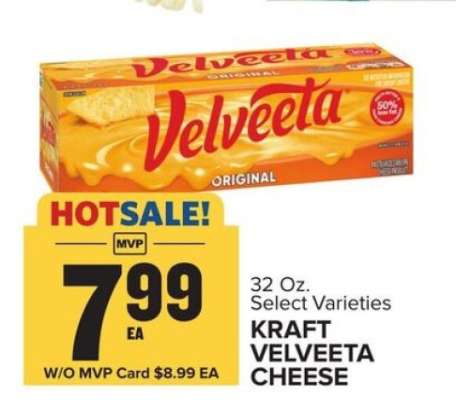 Kraft Velveeta Cheese