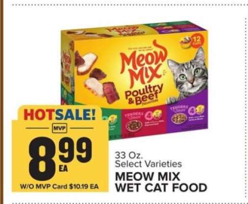 Meow Mix Wet Cat Food