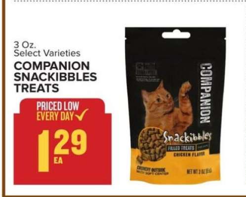 COMPANION SNACKIBBLES TREATS