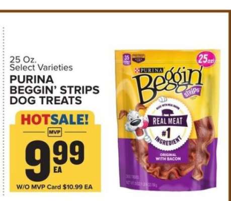Purina Beggin' Strips Dog Treats