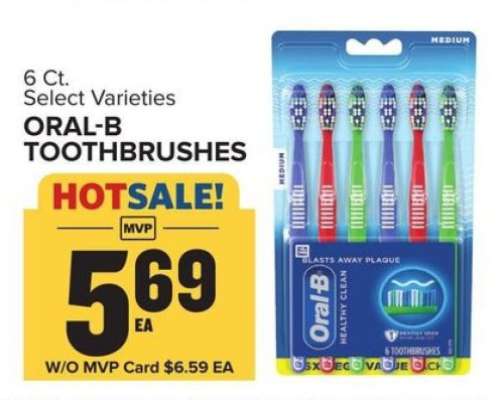 ORAL-B TOOTHBRUSHES