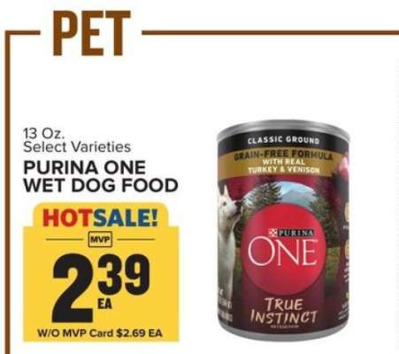 Purina One Wet Dog Food