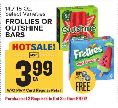 Frollies or Outshine Bars