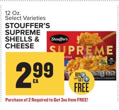 Stouffer's Supreme Shells & Cheese