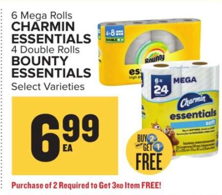 Charmin Essentials & Bounty Essentials