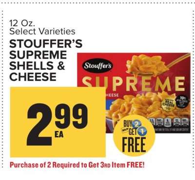 Stouffer's Supreme Shells & Cheese
