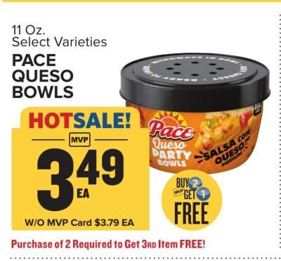 PACE QUESO BOWLS