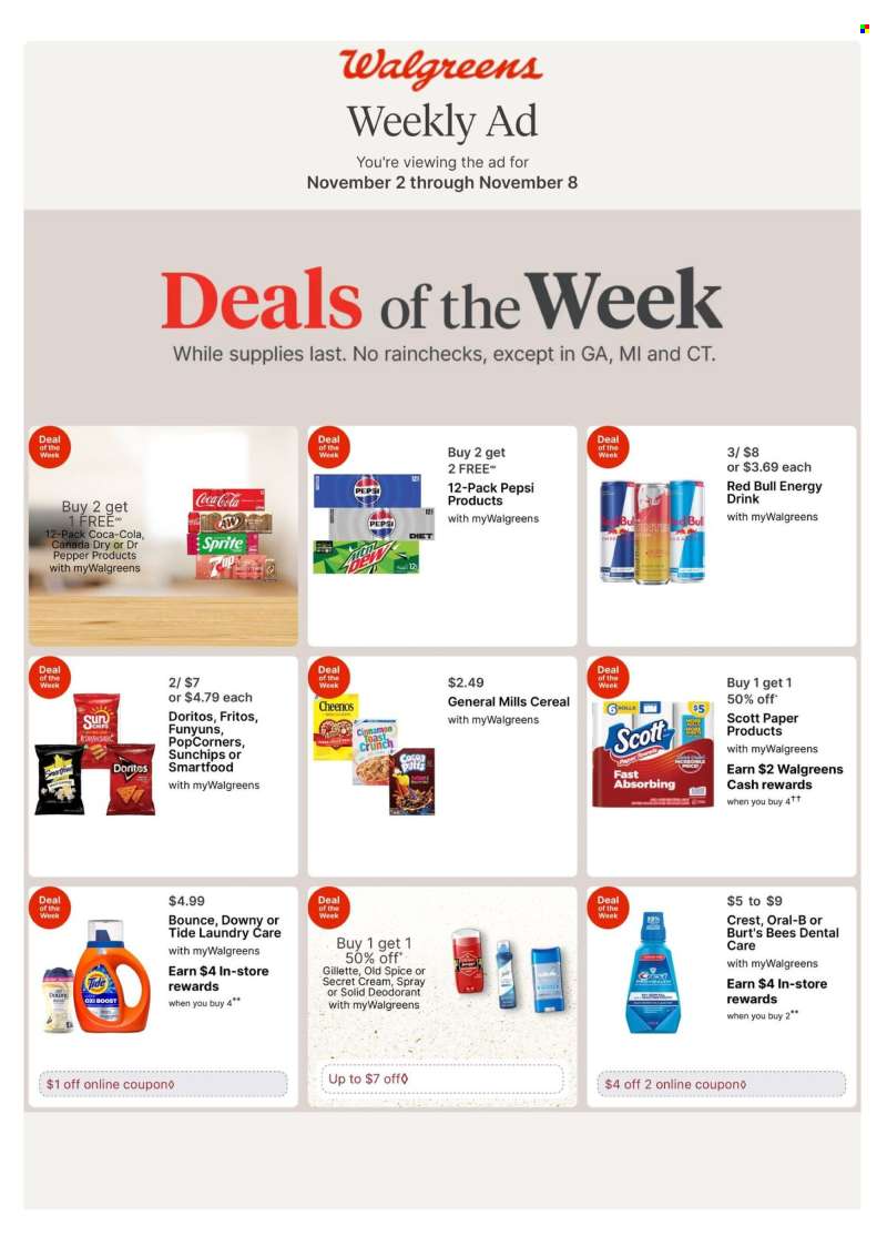 Walgreens Flyer - 11/02/2025 - 11/08/2025.