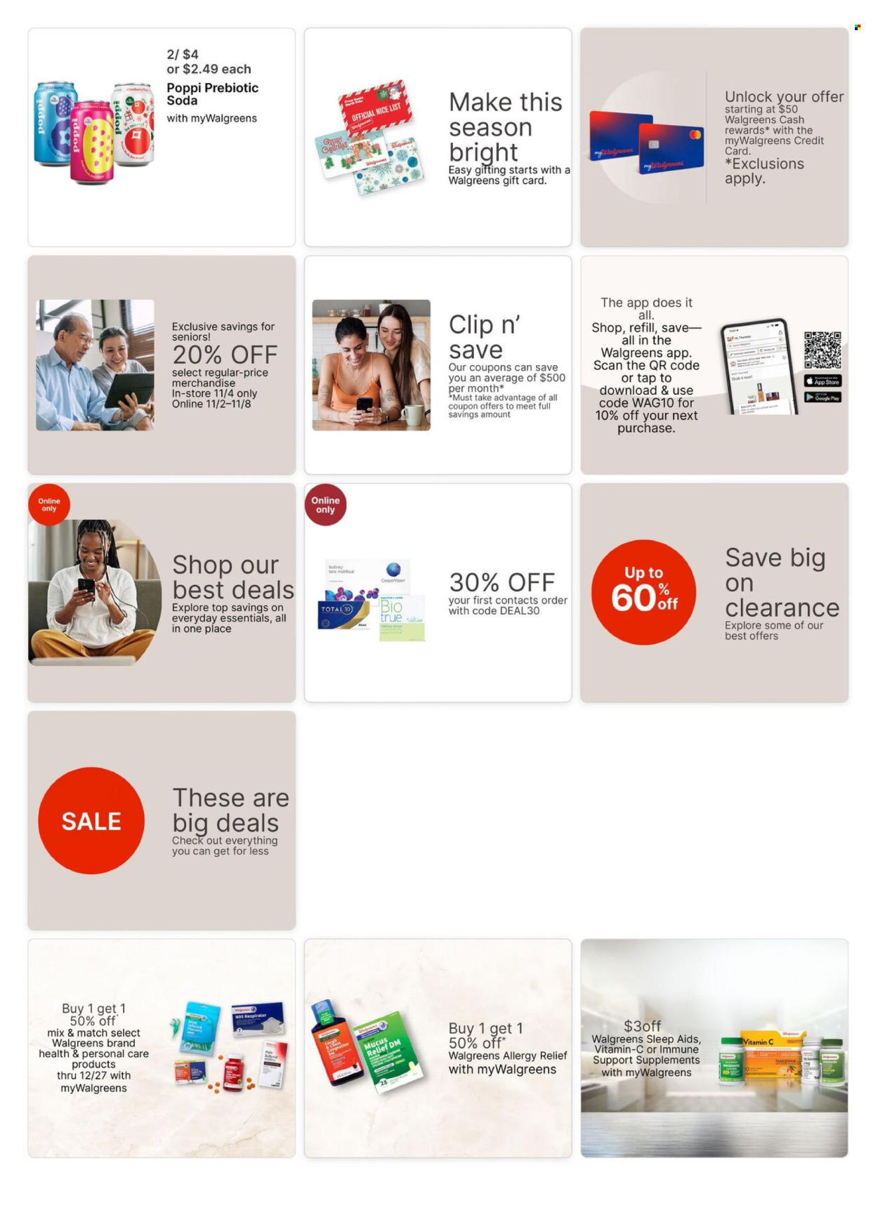 Walgreens ad - 11/02/2025 - 11/08/2025. Page 3