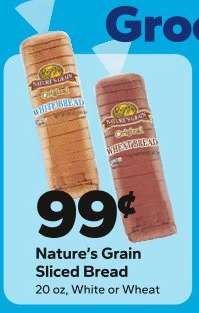 Nature's Grain Sliced Bread