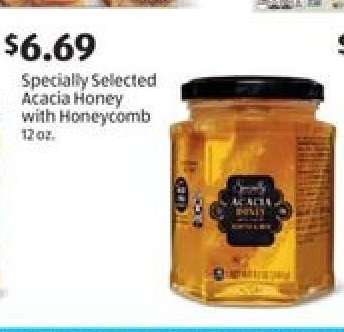 Specially Selected Acacia Honey with Honeycomb