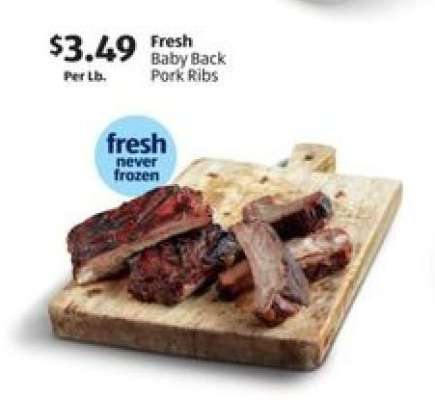 Fresh Baby Back Pork Ribs