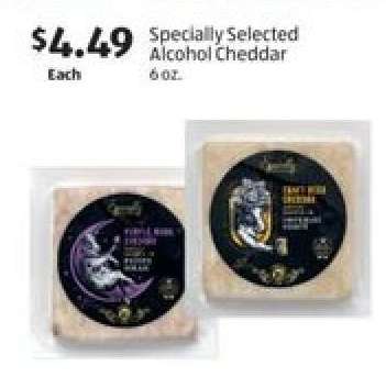 Specially Selected Alcohol Cheddar