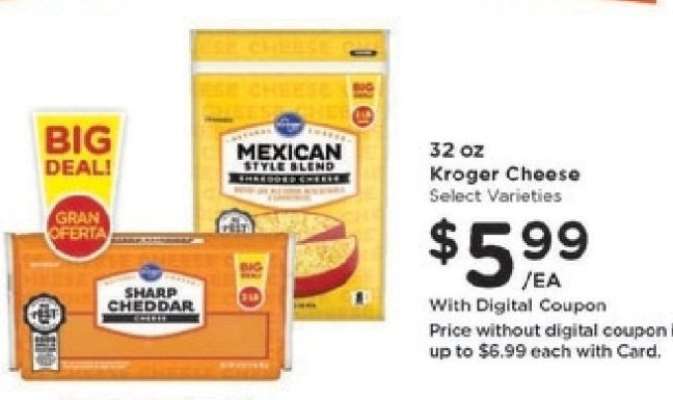 Kroger Cheese