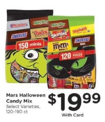 Mars Halloween Candy Mix