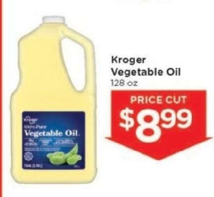 Kroger Vegetable Oil