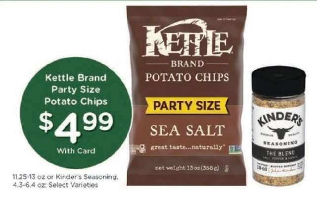 Kettle Brand Party Size Potato Chips