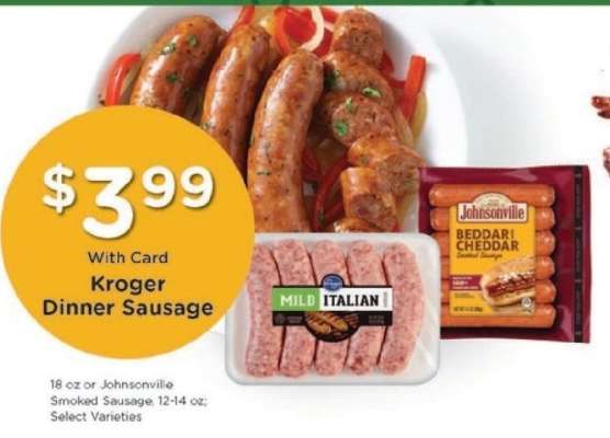 Kroger Dinner Sausage