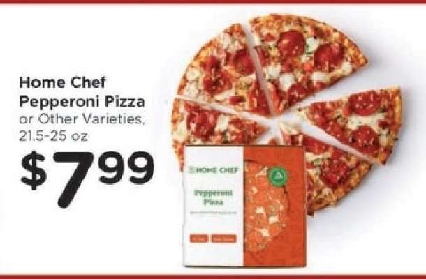 Home Chef Pepperoni Pizza