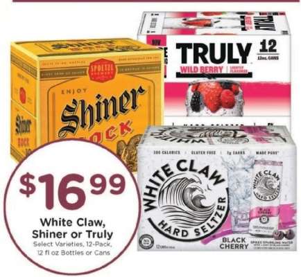 White Claw, Shiner or Truly