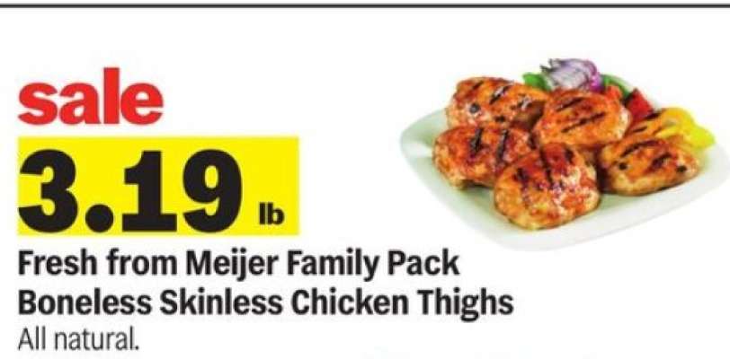 Boneless Skinless Chicken Thighs