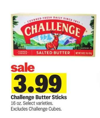 Challenge Butter Sticks