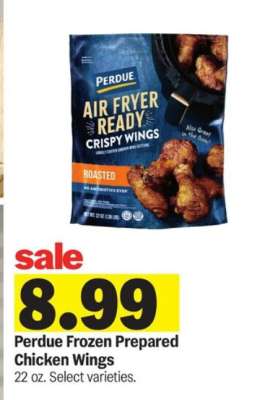 Perdue Frozen Prepared Chicken Wings