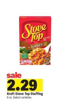 Kraft Stove Top Stuffing