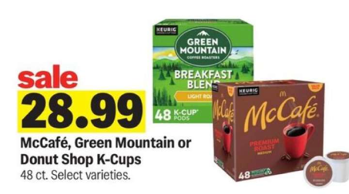 McCafé, Green Mountain or Donut Shop K-Cups
