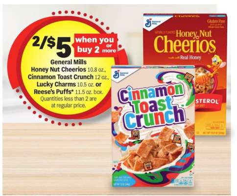 General Mills Cereals