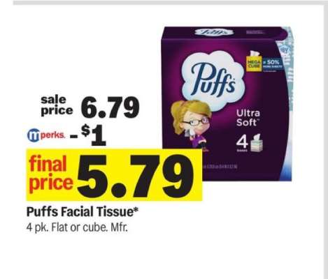 Puffs Facial Tissue*